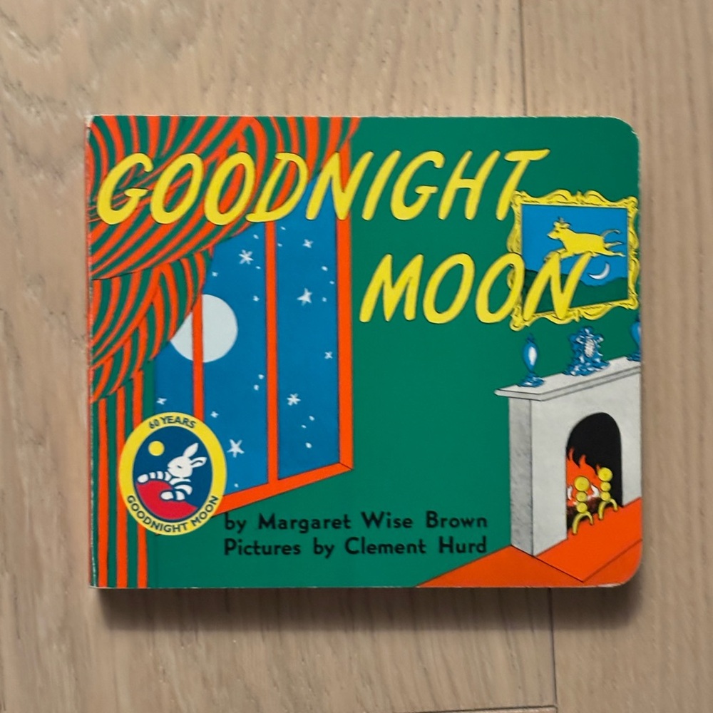 Goodnight Moon Board Book - Green and Yellow